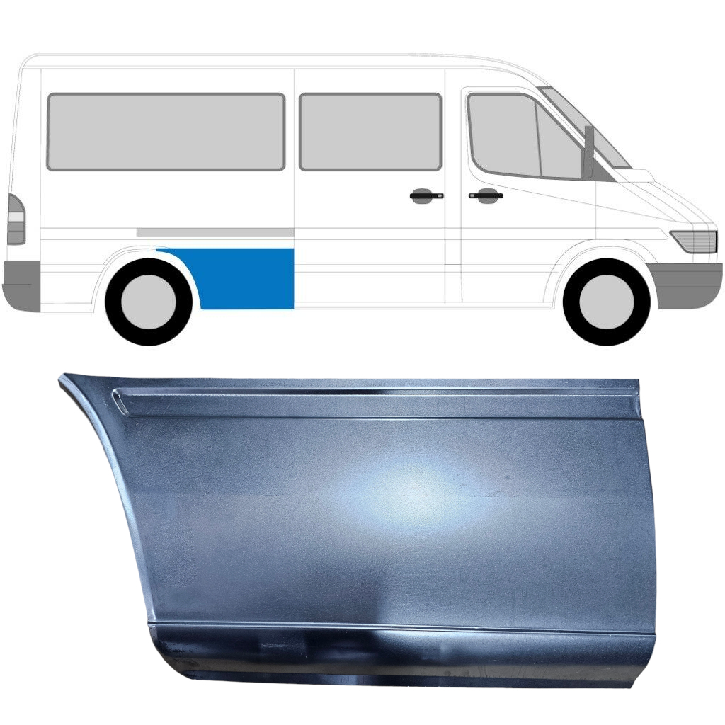 Bok Delni Za Mercedes Sprinter 1995- / Mwb / Desna 5328