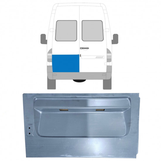 Popravni panel zadnjih vrat za Mercedes Sprinter 1995-2006 / Leva 5735