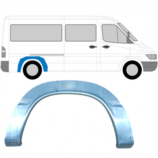 Bok delni za Mercedes Sprinter 1995-2006 / Levo = Desno (simetrično) 5205