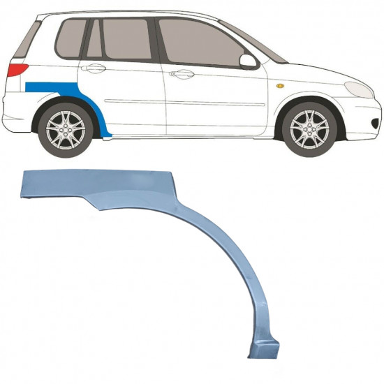 Bok delni za Mazda 2 2003-2007 / Desna 6315