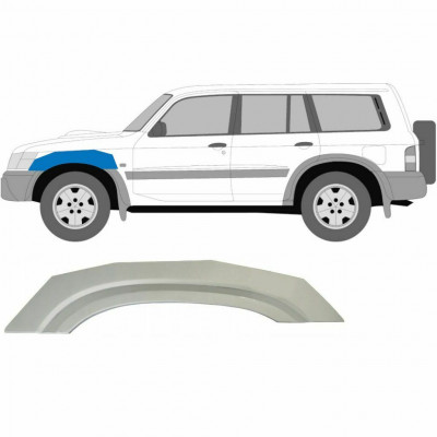 Popravni panel prednjega blatnika za Nissan Patrol 1997-2009 / Leva 6258