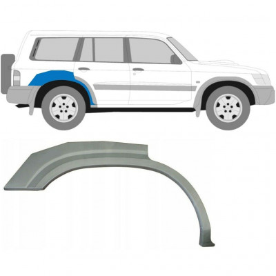 Bok delni za Nissan Patrol 1997-2009 / Desna 6262