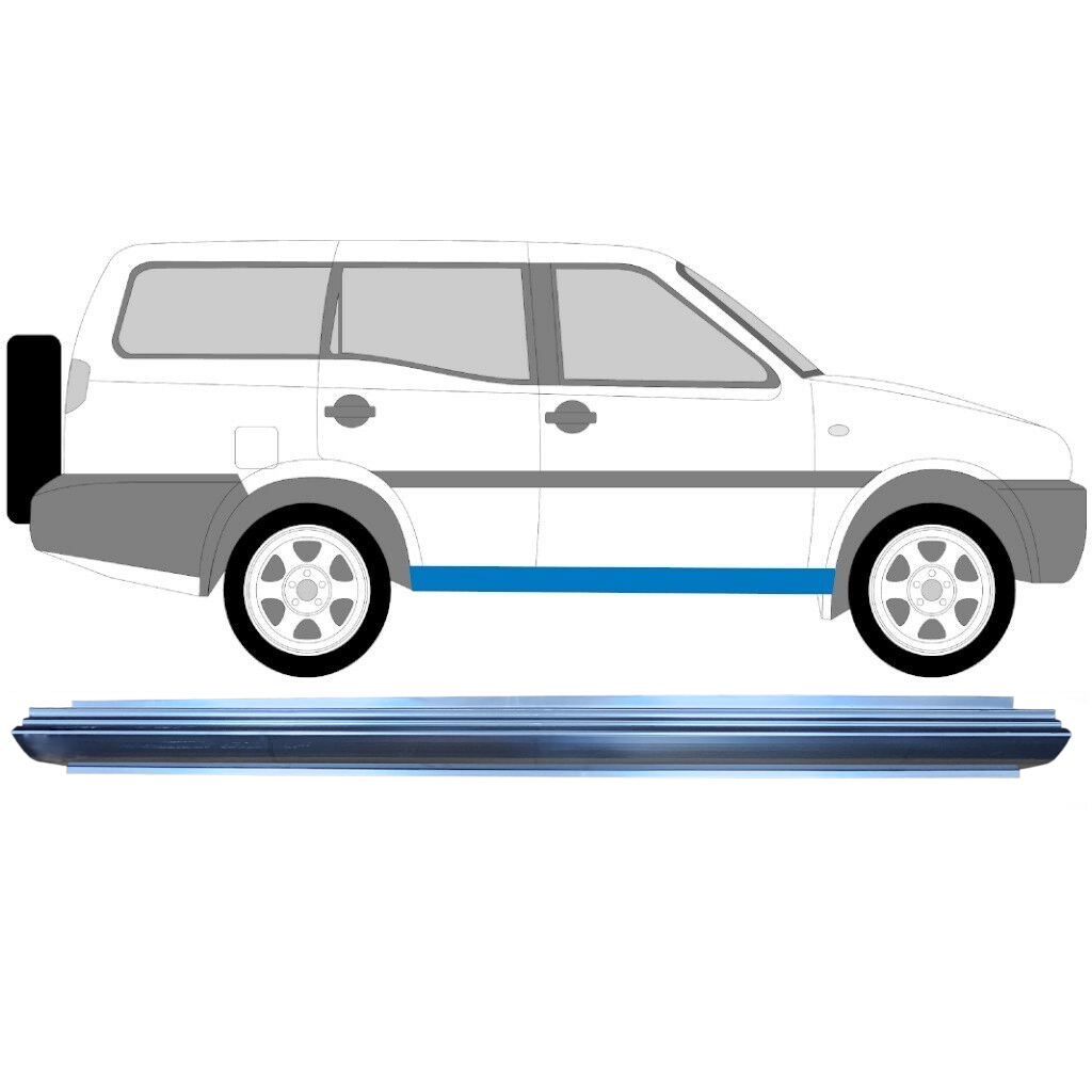 Prag Za Nissan Terrano Ii 1993-2005 / Levo = Desno (Simetrično) 6348