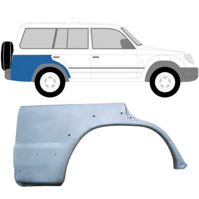 Bok delni za Mitsubishi Pajero 1991-1999 / Desna 5477