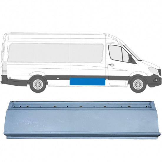 Popravni stranski panel za Mercedes Sprinter 2006- / Desna 8809