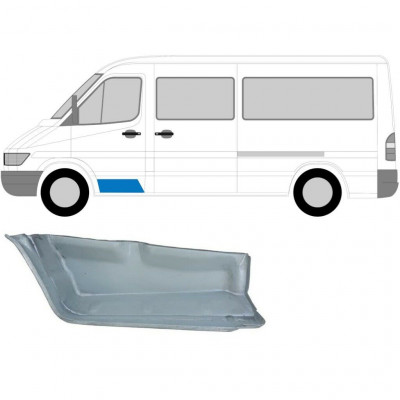 Notranji popravni panel sprednje stopnice za Mercedes Sprinter 1995-2006 / Leva 6067