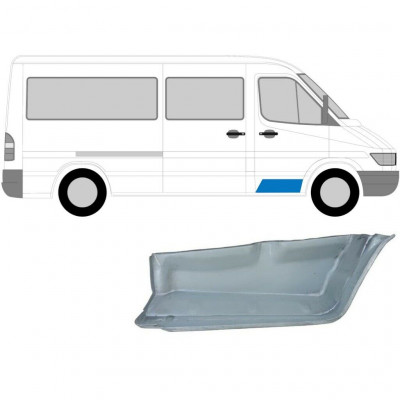 Notranji popravni panel sprednje stopnice za Mercedes Sprinter 1995-2006 / Desna 6068